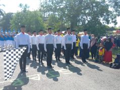 Semarakan HUT RI ke -77, Pemkab PALI Gelar Lomba Gerak Jalan Pelajar Hingga Umum
