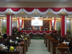 Gelar Paripurna Dengarkan Pidato Presiden, Ketua DPRD Sutarno Ajak Semua Yang Hadir Menyimak Dengan Seksama