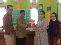 Dorong Program Cegah Stunting, Pemdes Suka Damai Bagikan Makanan Tambahan Untuk Balita Hingga Ibu Hamil
