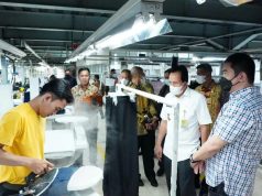 Ke Cimahi, Wako Ridho Yahya Tandatangani Kerjasama Program Pelatihan Dan Penempatan Tenaga Kerja Dengan PT Sansan Saudaratex Jaya