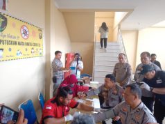 Peringati HUT Humas Polri ke 71, Polres Pali Gelar Bakti Sosial Dan Donor Darah Bersama Insan Pers