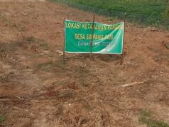 Dukung Program Pemerintah, Pemdes Simpang Tais Ajak Warganya Manfaatkan Lahan Kosong Untuk Ditanami Tanaman Pangan