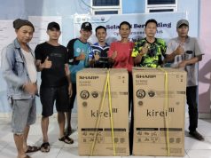 Berlangsung Meriah, Peserta Turnamen Gaplek PWI Muba Perebutkan Mesin Cuci Hingga Kulkas