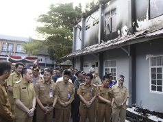 Pj Gubernur Agus Fatoni Janji Segera Renovasi Bangunan Asrama SMAN 3 Kayuagung Yang Terbakar