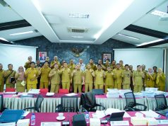 Ikut Evaluasi Kinerja Penjabat Kepala Daerah Triwulan I, Pj Bupati Muba Paparkan 10 Indikator Prioritas