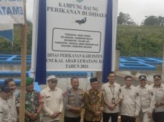 Wujudkan Ketahanan Pangan, Pemkab PALI Tebar 14 Ribu Bibit Ikan Baung
