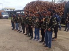 Puluhan Masa Berorasi Didepan Kantor Bupati PALI, Ini Aspirasi dan Tuntutan Yang Disampaikan