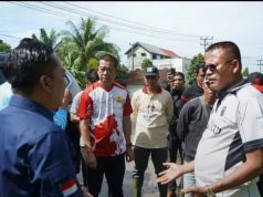 Wako Arlan Tinjau Drainase dan Lapak Pedagang di Jalan Jenderal Sudirman