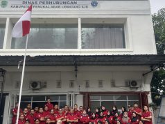 Jaga Kesehatan, Dishub PALI Gelar Senam Bersama