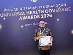 Pemkot Prabumulih Raih Penghargaan Deklarasi dan Pencapaian UHC