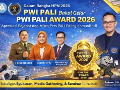 Apresiasi Pejabat dan Mitra Pers Paling Komunikatif, PWI PALI Bakal Gelar PWI PALI Award 2026