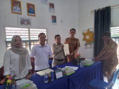 Pemdes Sinar Dewa Terima 100 Sertifikat Tanah Milik Warganya Yang Mengkuti Program PTSL 2025