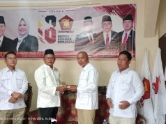 Hadiri Peringatan HUT Partai Gerindra, Wako H Arlan Berpesan Agar Semua Kader Selalu Kompak