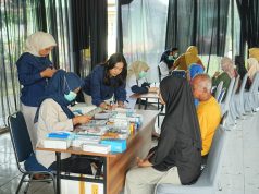 Sambut HUT ke-45, PTBA Kolaborasikan Bantuan Pangan dan Edukasi Gizi Pola Makan Sehat