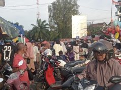 Puasa Pertama, Pasar Bedug Terminal Pendopo PALI Ramai Dikunjungi Warga