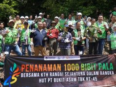 Rayakan Hari Jadi ke-45, PTBA Perkuat Komitmen Kelestarian Alam dan K3