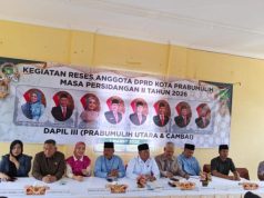 Serap Aspirasi Masyarakat, Dewan Dapil III Reses di Kecamatan Prabumulih Timur