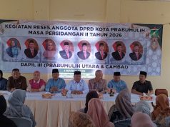DPRD Prabumulih Reses ke Kecamatan Prabumulih Utara, Terima Aspirasi Pembangunan Drainase Hingga Pustu
