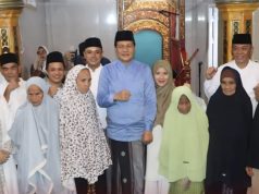 Safari Ramadhan Ke Desa Beringin Lubai, Bupati Edison Ajak Warga Optimis dan Dukung Pembangunan Daerah