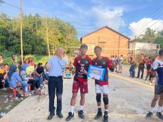 PT. Tanjungenim Lestari Pulp and Paper Dukung Suksesnya Turnamen Voli “Kades Cup” Desa Siku