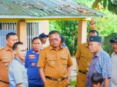 Didampingi Dekda Elman, Wako Arlan Tinjau Lokasi Kebakaran Di Kawasan Puyang Gunung Ibul