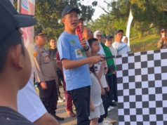 Dibuka Bupati Asgisnto, Jalan Santai dan Senam Bersama Masyarakat Semarakan HUT PALI ke 13