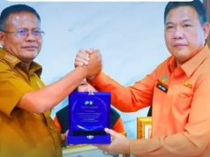 Dalam Rangka Ini Wako Arlan Didampingi Wawako Franky Kunjungi Kantor BPS Kota Prabumulih