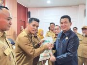 Pemkab Muba Salurkan Cadangan Pangan untuk Lima Desa Rentan Rawan Pangan