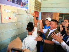 Herman Deru Resmikan Peralihan Pelanggan PT MEP ke PLN, Dorong Warga Muba Manfaatkan Listrik untuk Kegiatan Produktif