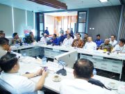 Bupati Muba Ikuti Rapat Anev Pendataan Sumur Masyarakat