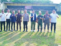Bupati Toha Meriahkan Lomba Menembak Dalam Rangka HUT Bhayangkara ke-80